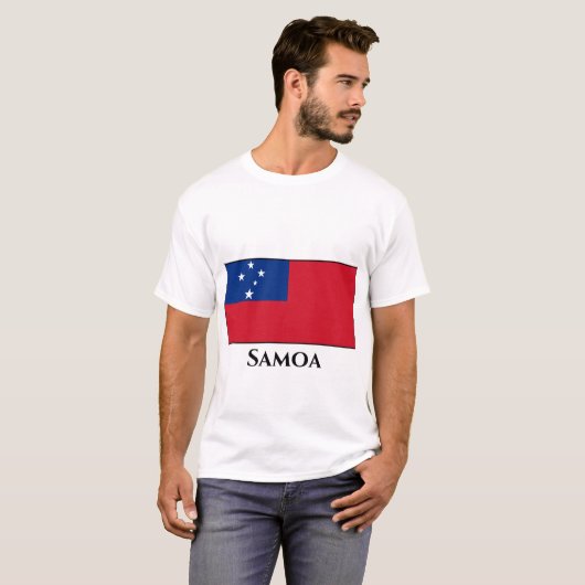 T-shirt Indicateur Samoa (Devant entier)