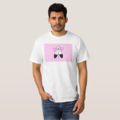 T-shirt Indicateur triangle rose à deux esprits (Devant entier)