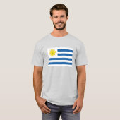 T-shirt Indicateur Uruguay (Devant entier)