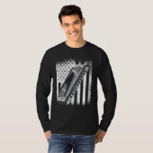 T-shirt Indicateur US Harmonica Player 1 (Devant entier)