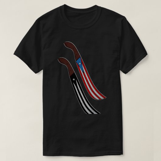 T-shirt Indicateurs Porto Rico Machete  (Design devant)