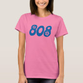 T-shirt Indicatif régional de 808 Hawaï (Devant)