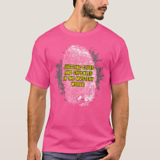T-shirt Indices et Rires de la Farce dans le Monde du Myst