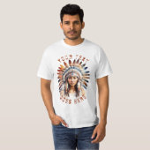 T-shirt indien américain (Devant entier)