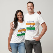T-shirt INDIEN DAD fort courageux personnalisé (Unisexe)
