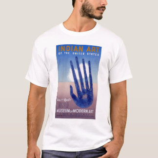 T-shirt Indien d'art moderne de musée WPA 1938