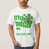 T-shirt Indien irlandais (Devant)