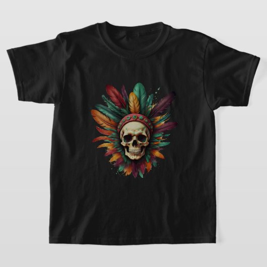 T-shirt Indien plumé (Poser)