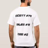 T-shirt Indiens de Jacksonville (Dos)