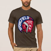 T-shirt Indiens de Springfield (Devant)
