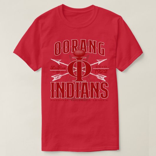 T-shirt Indiens d'Oorang (Design devant)