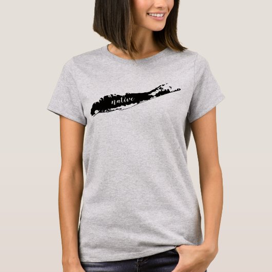 T-shirt indigène du Long Island (Devant)