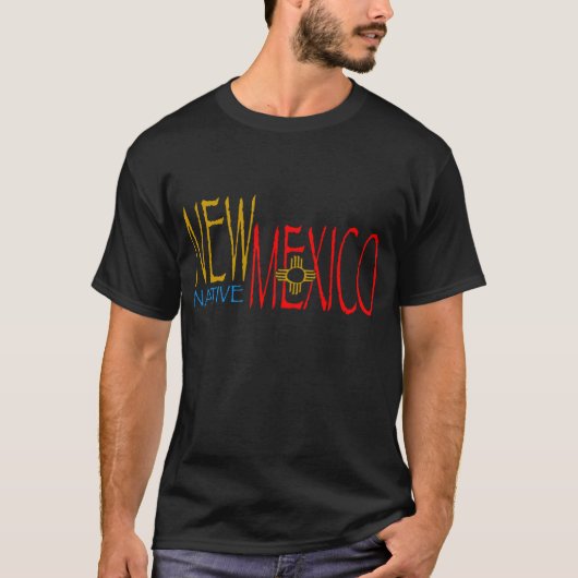T-shirt Indigène du Nouveau Mexique (Devant)