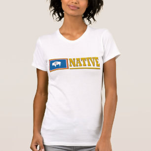 T-shirt Indigène du Wyoming