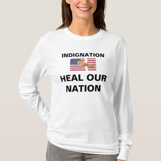 T-SHIRT INDIGNATION FIXE NOTRE NATION (Devant)