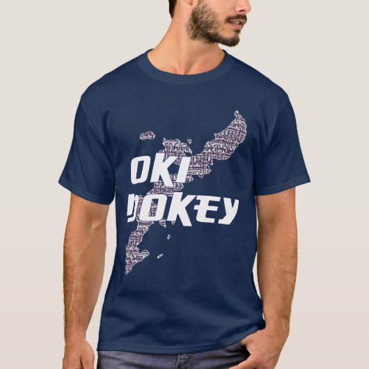 T-shirt Indigo d'Oki Dokey (Devant)