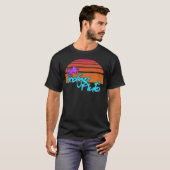 T-shirt Indigo Pluto - Miami Sunset (Devant entier)