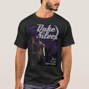 T-shirt indispensable en argent Duke