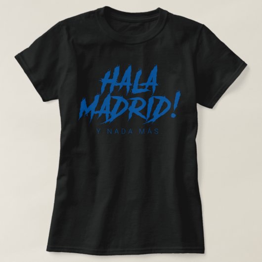 T-shirt indispensable Hala Madrid (Design devant)