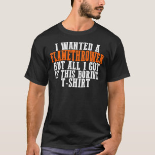 T-shirt indispensable lance-flammes