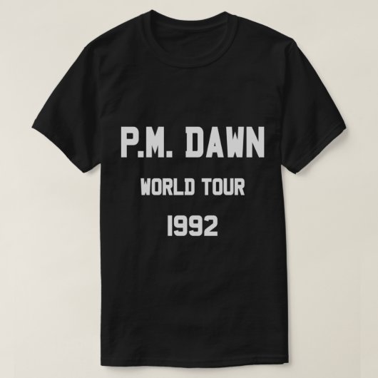 T-shirt indispensable pour la visite mondiale du P (Design devant)