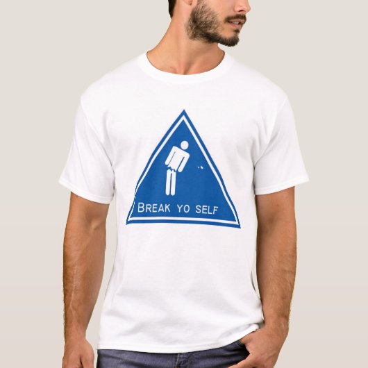 T-shirt Individu de Yo de coupure (Devant)