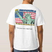 T-shirt Indivisible : Avec la liberté et la justice pour t (Dos)