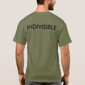 T-SHIRT INDIVISIBLE / RÉSISTE AVEC LOGO DE MAI DAY (Dos)
