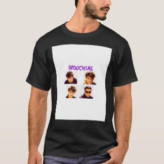 T-shirt Indochine Best Seller Band Graphic