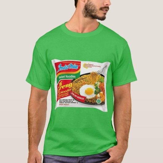 T-shirt Indomie saveur originale (Devant)