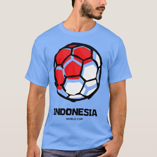 T-shirt Indonesia Country Flag (Devant)