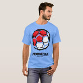 T-shirt Indonesia Country Flag (Devant entier)