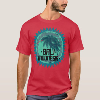 T-shirt Indonésie de Bali tropicale