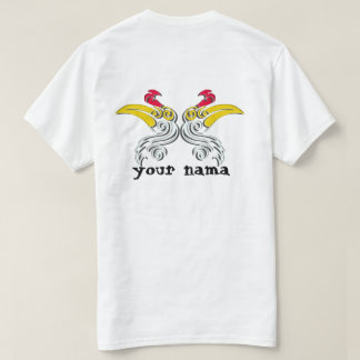 T-shirt  Indonésienne Kalimantan motif batik design T-shir