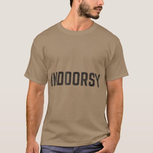 T-shirt Indoorsy (Devant)