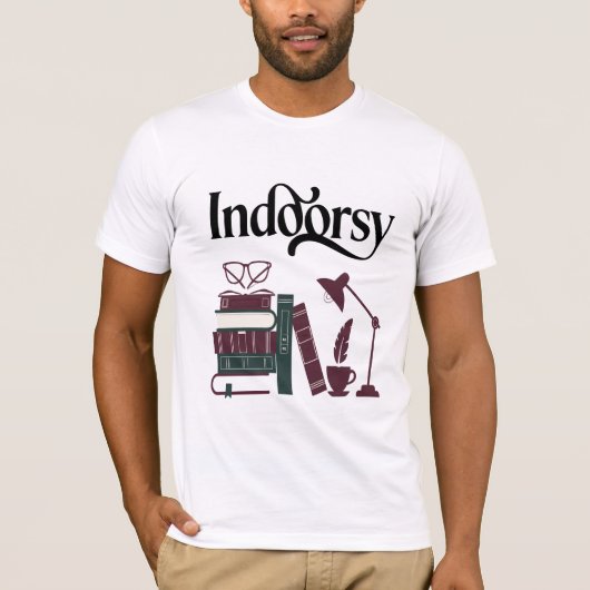 T-shirt Indoorsy x Littérature (Devant)