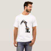 T-shirt Industrial Robot Arm Art | Robotic Automation  (Devant entier)