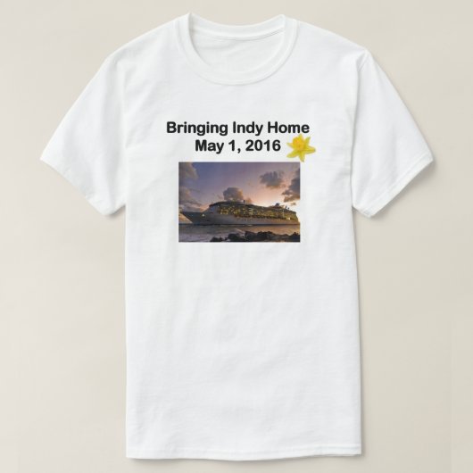 T-shirt Indy 050116 (Design devant)