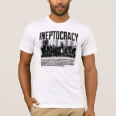 T-shirt Ineptocracy - équipe (Devant)