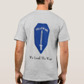 T-shirt INFANTERIE - gris (Dos)