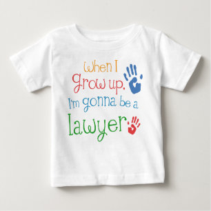 T-shirt infantile de bébé d'avocat (avenir)