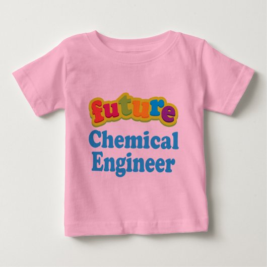 T-shirt infantile de bébé d'ingénieur chimiste (Devant)