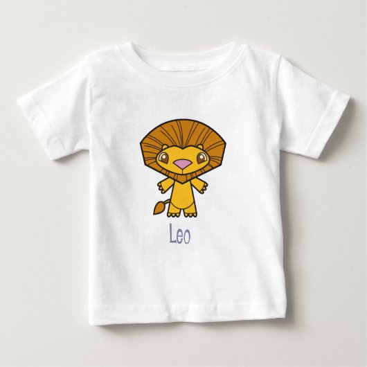 T-shirt infantile de Lion (Devant)