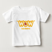 T-shirt infantile de "wow" (Devant)