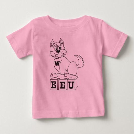 T-shirt infantile d'EEU (Devant)