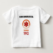 T-shirt infantile Secouriste SAMU 192 (Dos)