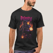 T-shirt Infantry Fire Assault (Devant)
