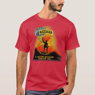 T-shirt Infantryman Follow Me