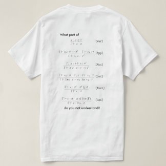 T-shirt Inférence Type Hindley-Milner