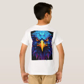 T-shirt Inferno Conqueror : Epic Devil Angel Esports Logo. (Dos entier)